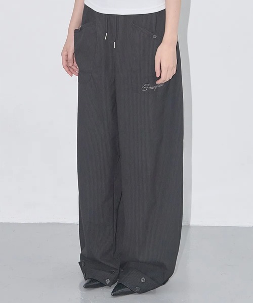 FANCY CLUB スラックス パンツ A'GEM/9 × .kom 「 CLUB