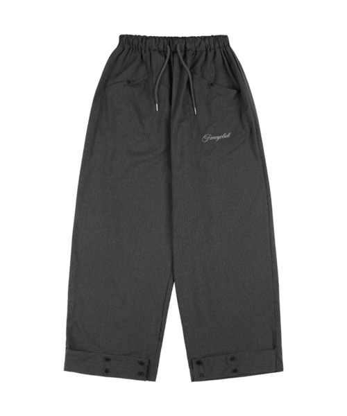 FANCY CLUB スラックス パンツ A'GEM/9 × .kom 「 CLUB