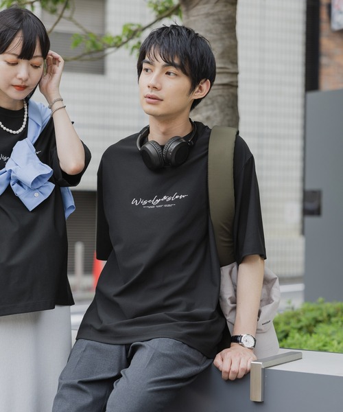GLOBAL WORK（グローバルワーク） tシャツ サラサラ快適DRYTシャツ