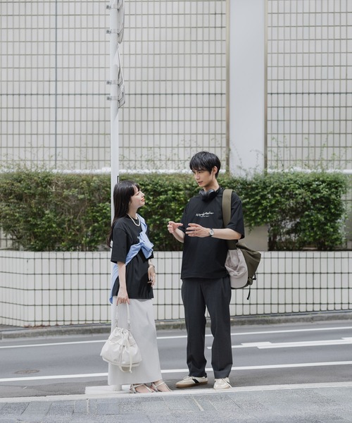 GLOBAL WORK（グローバルワーク） tシャツ サラサラ快適DRYTシャツ