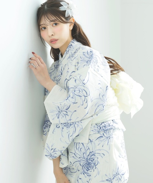 Dita 浴衣 「かんたん着付け」二部式浴衣3点セット(セパレート