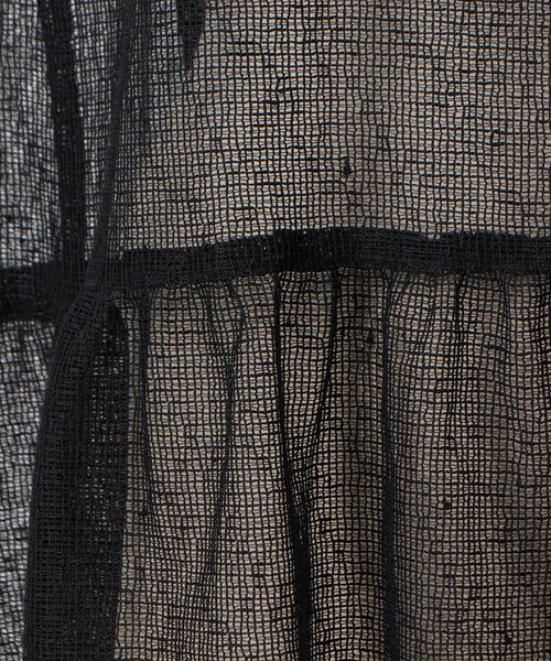 ブラウス シャツ 「15 quinze」裾フリルメッシュブラウス レディース BEARDSLEY｜《15 quinze》裾フリルメッシュブラウス | Rakuten