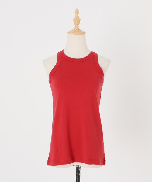 タンクトップ ノースリーブ ONIT COTTON RIB AMERICAN/S TANK TOP 25SSON183：タンクトップ レディース CITYSHOP｜ONIT COTTON RIB AMERICAN/S TANK TOP 25SSON183
