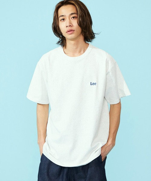 Lee tシャツ Lee/リー ブルドッグバックプリントTシャツ メンズ