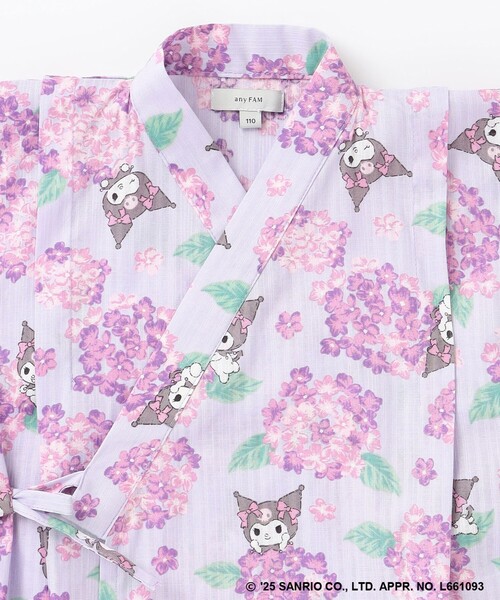sanrio（サンリオ） 甚平 浴衣 「any FAM×サンリオキャラクターズ