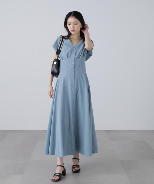 Y3ワンピースX S新品　最終価格 FREE'S MART ワンピース 「3サイズ展開XS-M」ウエストシェイプ