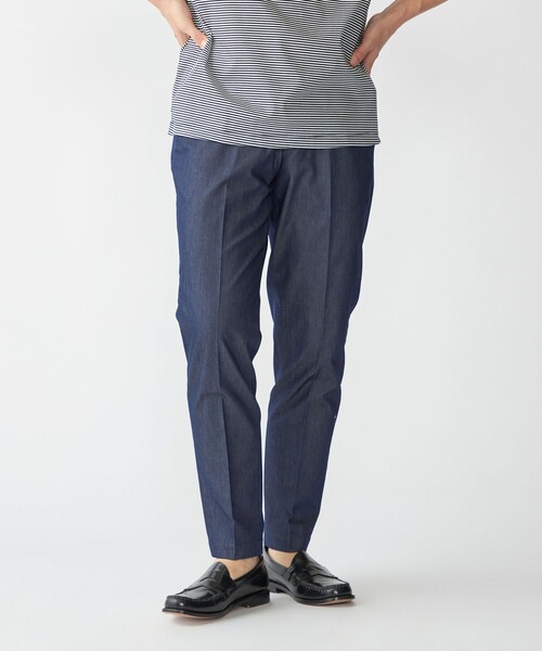 【ブルーグレー】【セットアップ対応】360°ストレッチ COOLMOTION イージーパンツ / SHIPS（シップス） パンツ SHIPS: COOLMOTION イージーパンツ メンズ