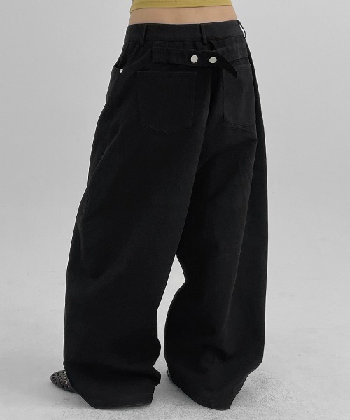 KAPITAL黒ワイドパンツ 楽天市場】KAPITAL(キャピタル) サイズ:1 8W ZIPPER PANTS