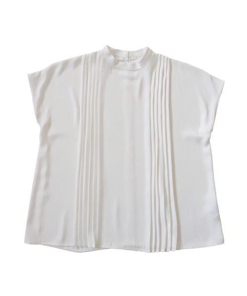 「antiqua」 「patterntorso」半袖ブラウス FREE ナチュラル レディース antiqua 「antiqua」 「patterntorso」半袖ブラウス FREE