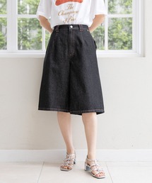 ジーンズ デニム デニムパンツ 「セットアップ対応」ステッチデザイン/デニムハーフパンツ レディース｜ZOZOTOWN Yahoo!店