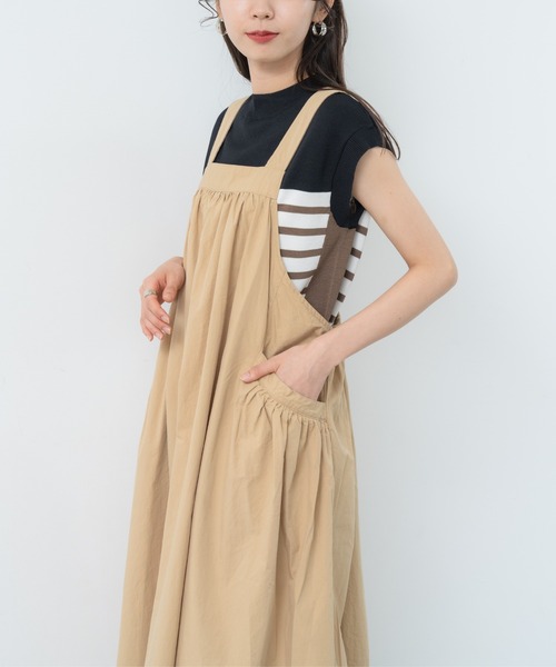 サロペット オーバーオール 「refinedworks」ゆるっと可愛い サロペ