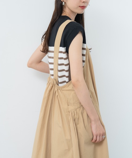 サロペット オーバーオール 「refinedworks」ゆるっと可愛い サロペ