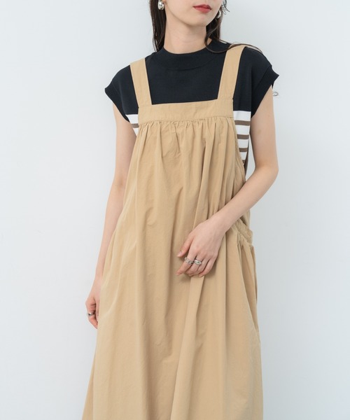 サロペット オーバーオール 「refinedworks」ゆるっと可愛い サロペ