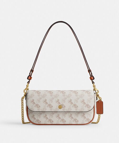 COACH ドットパターン ショルダーバッグ COACH コーチ 斜めがけショルダーバッグ ポシェット レディース