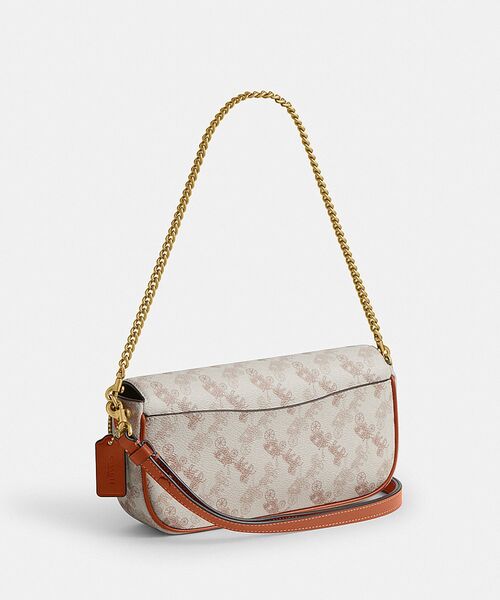 COACH ショルダーバッグ バッグ ブルック フラップ チェーン