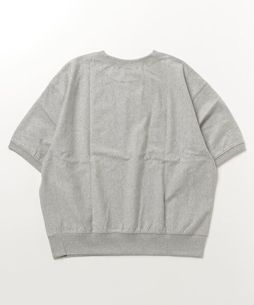 「BEAMS BOY」 7分袖カットソー「championコラボ」 SMALL グレー レディース BEAMS BOY 「BEAMS BOY」 7分袖カットソー「championコラボ