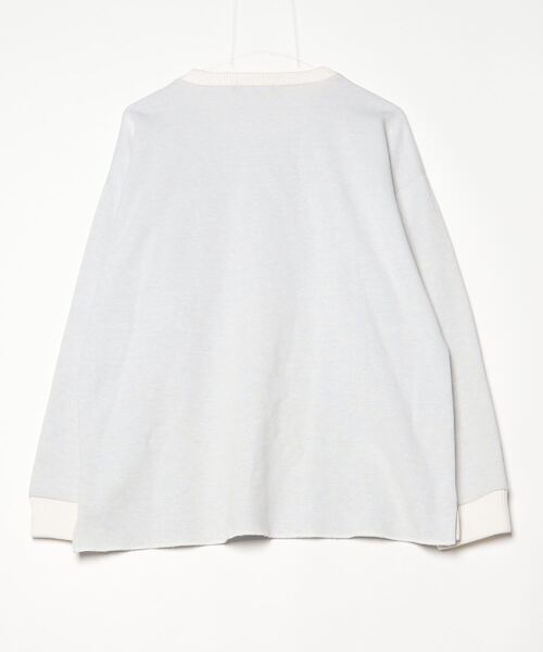 「RAGEBLUE」 長袖Tシャツ L グレー メンズ
