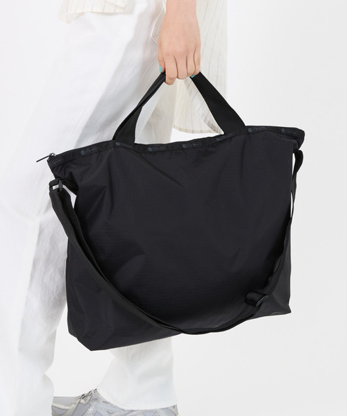 【美品】LeSportsac レスポートサック　2WAY リュック　トート　黒 LeSportsac - LESPORTSAC(レスポートサック) リュックサック美品