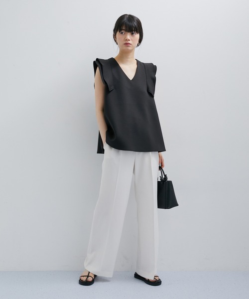 「ADAM ET ROPE'」 ノースリーブトップス FREE ブルー系その他4 レディース_画像2