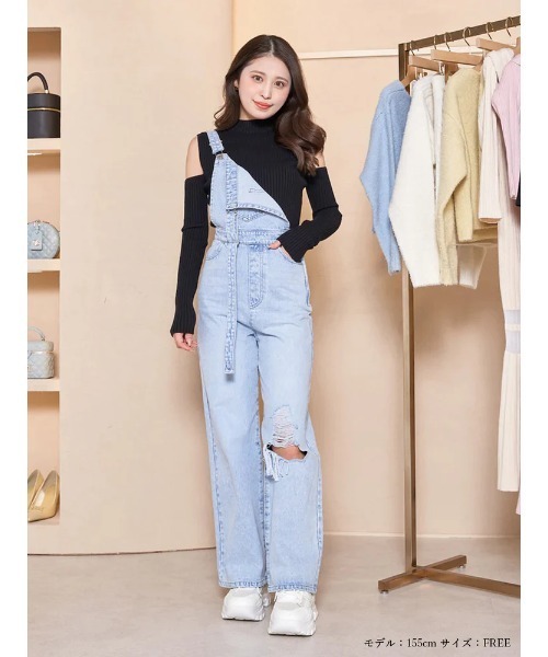 Darich（ダーリッチ） 長袖ニット FREE アイボリー レディース