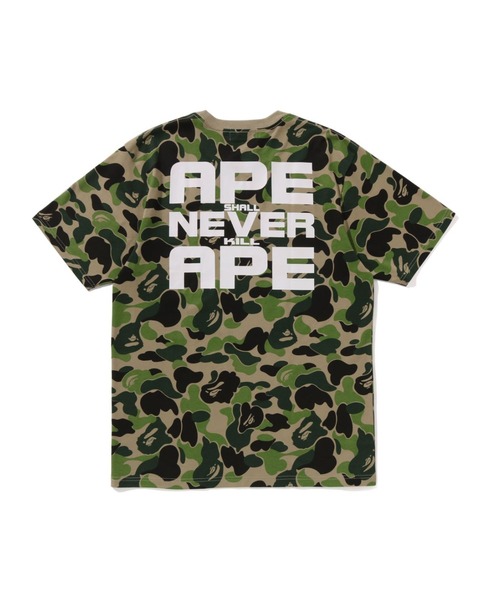 A BATHING APE（アベイシングエイプ） tシャツ ABC CAMO ASNKA TEE