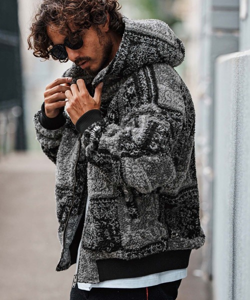 felkod（フィルコッド） ブルゾン アウター mj11045-Bandana Pattern