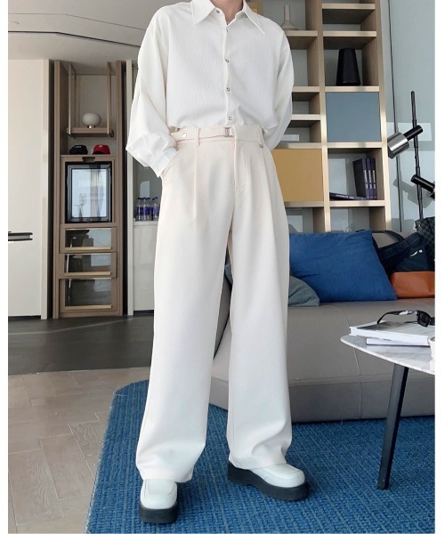 Otte パンツ クラシックワイドスラックス メンズ レディース