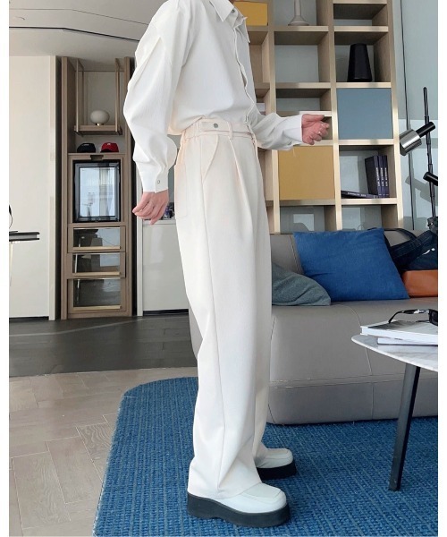 Otte パンツ クラシックワイドスラックス メンズ レディース