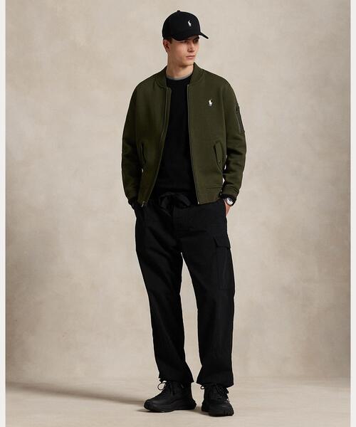 POLO RALPH LAUREN ブルゾン アウター ダブルニット ボンバー