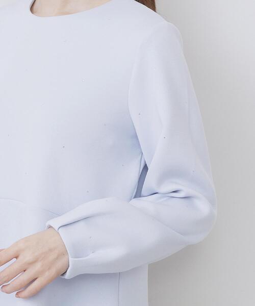 index（インデックス） tシャツ ジルコンペプラムトップス「洗濯機OK