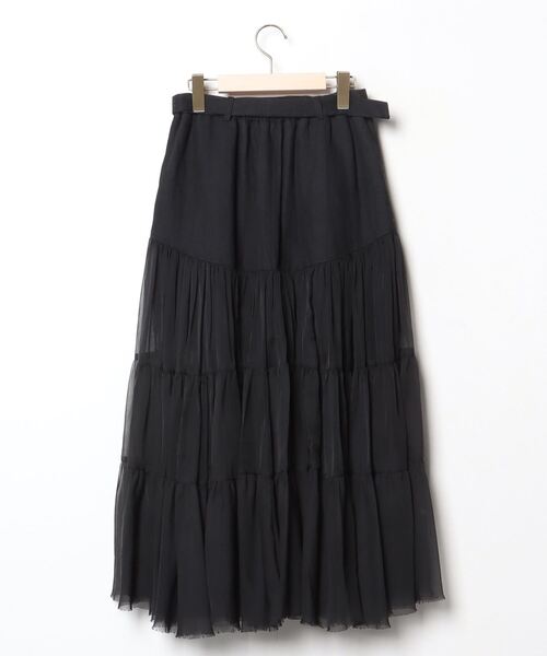 「REDYAZEL」 フレアスカート S ブラック レディース_画像2