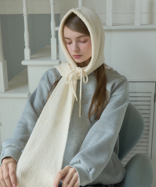 Birthday room（バースデイルーム） ストール マフラー フードニット