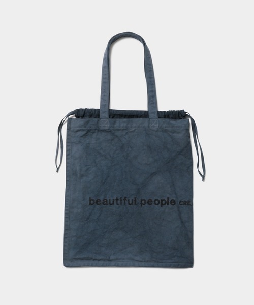 beautiful people マルシェメッシュトートバッグ（ネイビー） beautiful people（ビューティフルピープル） トートバッグ beautiful