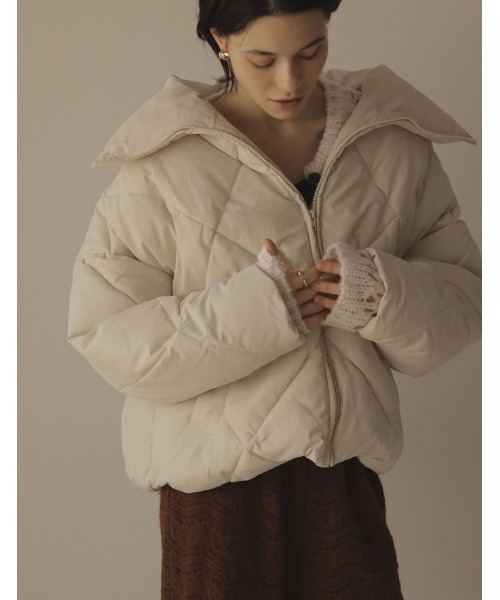 「Re:EDIT」 ブルゾン MEDIUM ブラック レディース_画像4