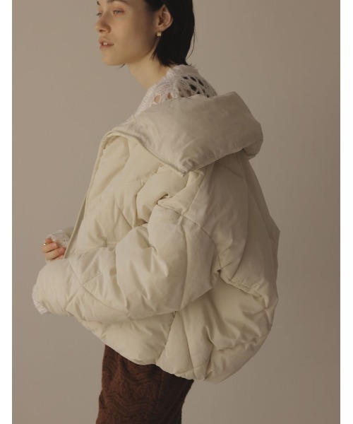 「Re:EDIT」 ブルゾン MEDIUM ブラック レディース_画像5