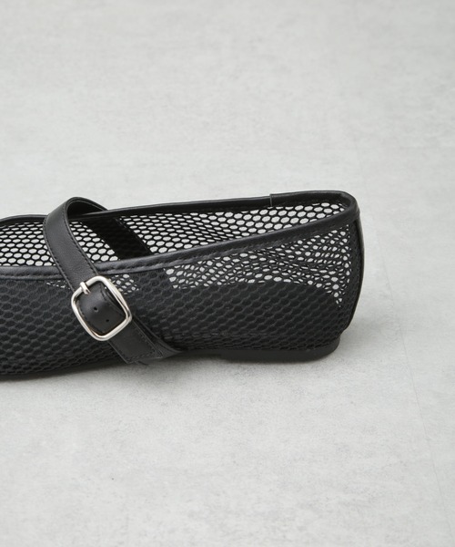 「REMME」 フラットパンプス 37 ブラック レディース_画像6