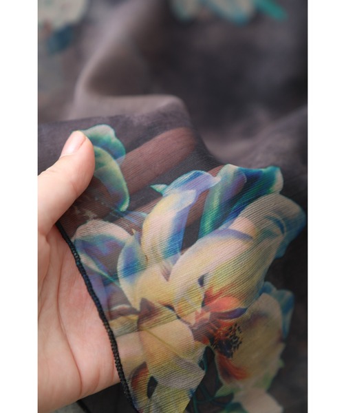 「CAWAII」 7分袖ワンピース FREE ブラック レディース_画像4