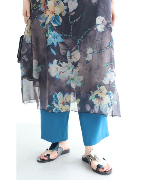 「CAWAII」 7分袖ワンピース FREE ブラック レディース_画像8