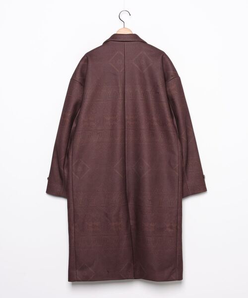 Casper John（キャスパージョン） チェスターコート MEDIUM ブラウン