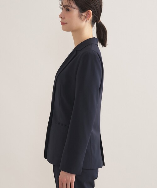 INDIVI（インディヴィ） スーツ 「通勤スーツ／洗える」ストレッチ