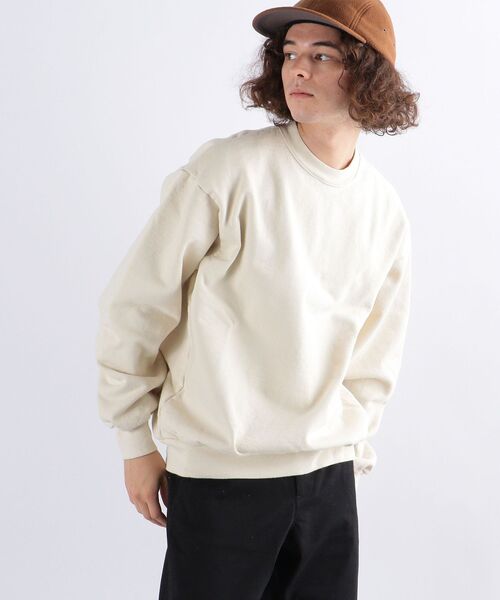 「LOS ANGELES APPAREL」 スウェットカットソー SMALL ワイン メンズ_画像7