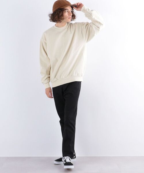 「LOS ANGELES APPAREL」 スウェットカットソー SMALL ワイン メンズ_画像8