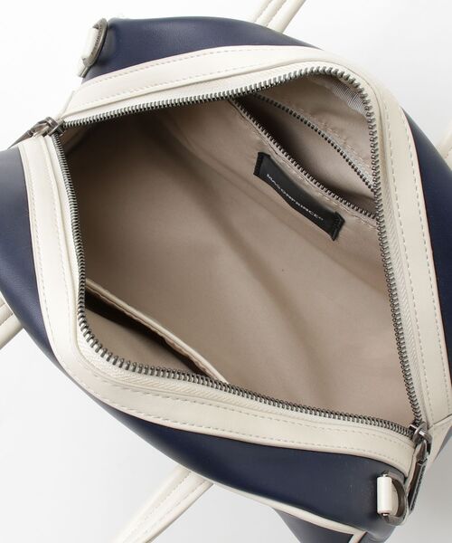 「MASONPRINCE」 ハンドバッグ FREE ネイビー メンズ_画像4