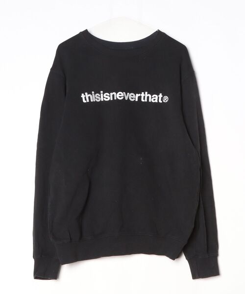 thisisneverthat（ディスイズネバーザット） スウェットカットソー L