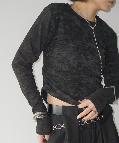 「chuclla」 長袖カットソー FREE グレー レディース_画像5