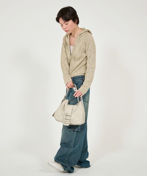 「TINA：JOJUN」 トートバッグ F ブラウン レディース_画像6