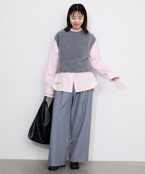 SLOBE IENA（スローブイエナ） ブラウス シャツ ホリデー刺繍シャツ