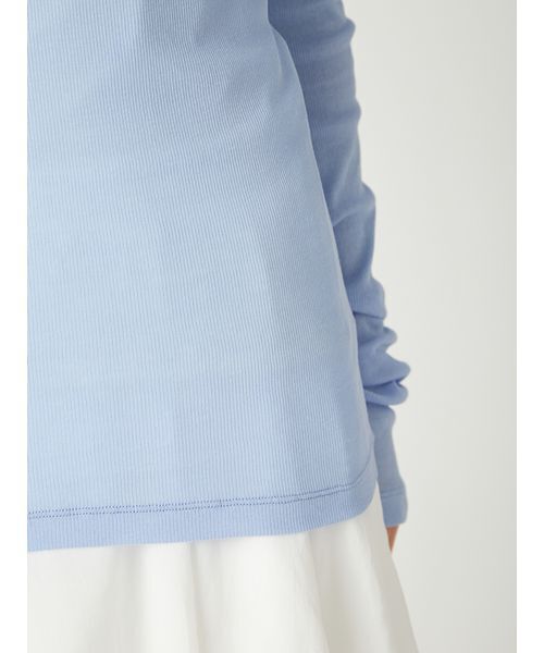 「FRAY I.D」 長袖カットソー ONE SIZE ブルー レディース_画像7