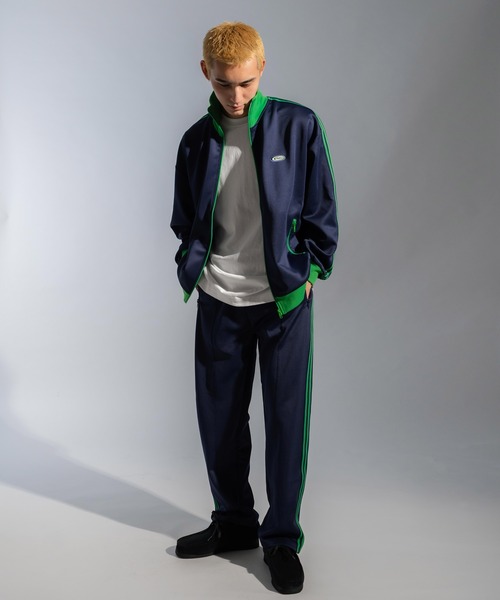 「Ressaca」 ジャージブルゾン L ネイビー メンズ_画像4