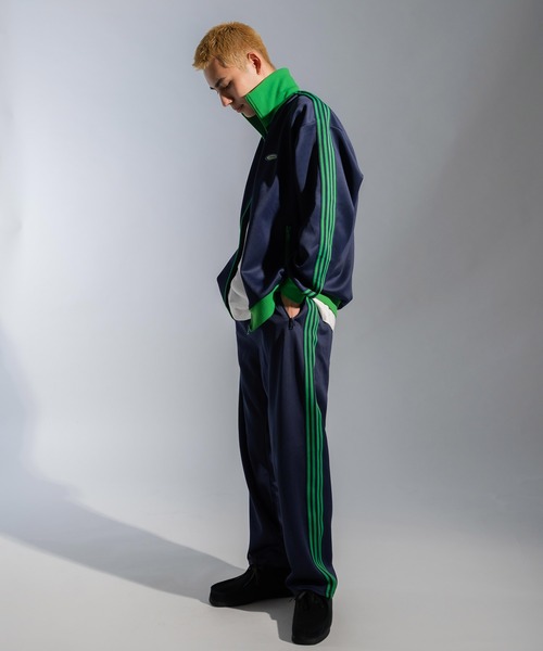 「Ressaca」 ジャージブルゾン L ネイビー メンズ_画像5